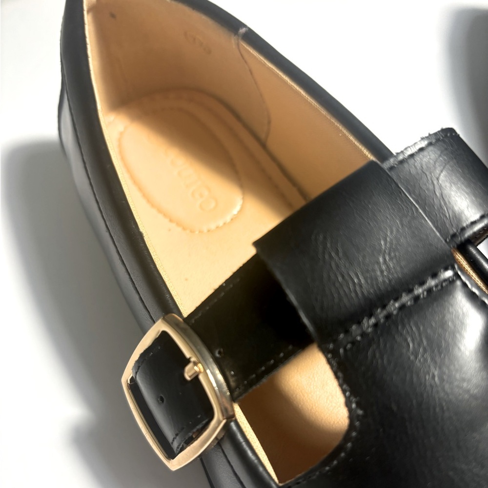 Classic Black Mary Jane Loafers for Women - Picture 11 of 13